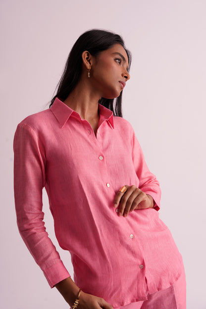 Cirrus shirt -Fuschia