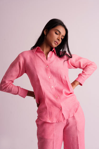 Cirrus shirt -Fuschia