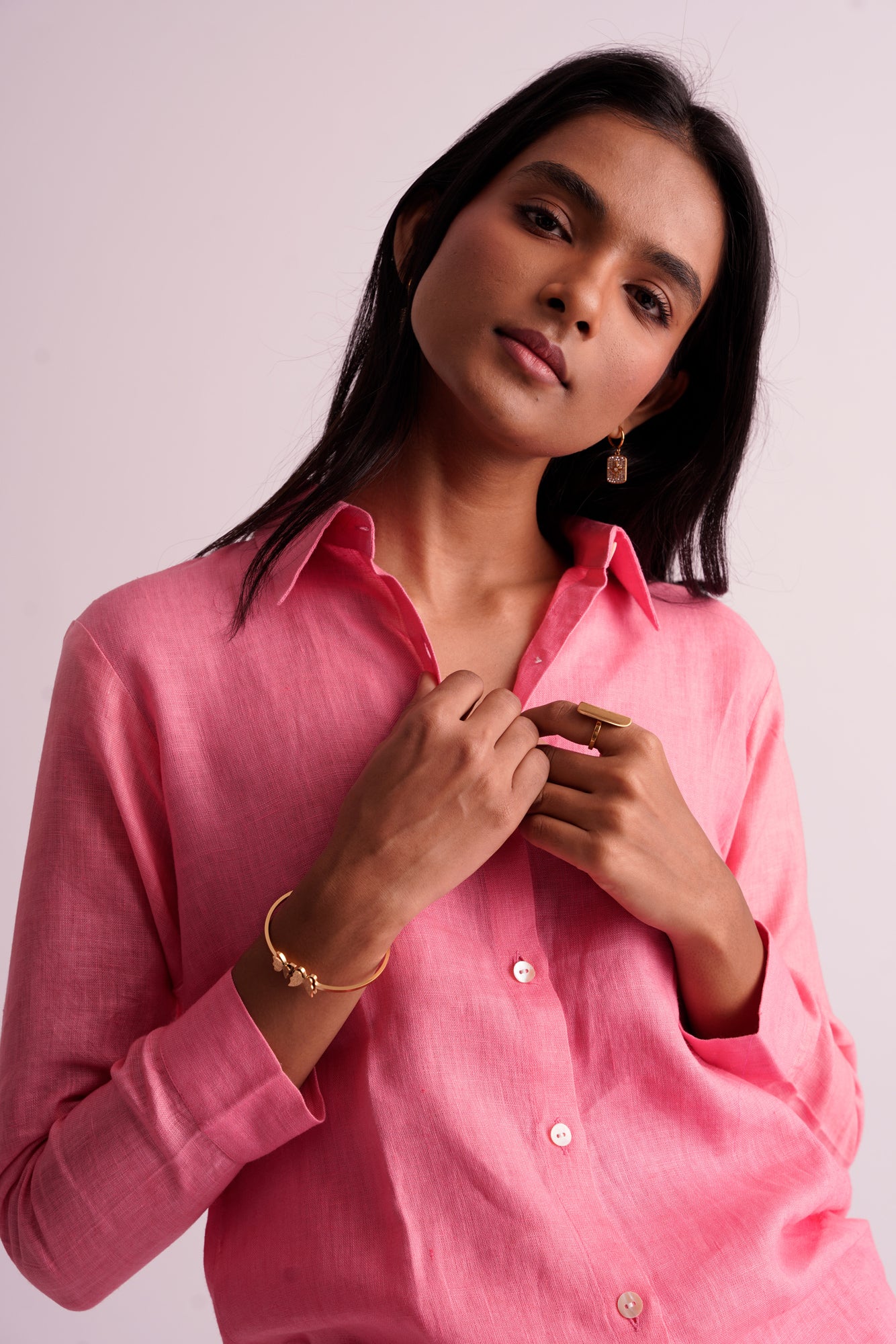 Cirrus shirt -Fuschia